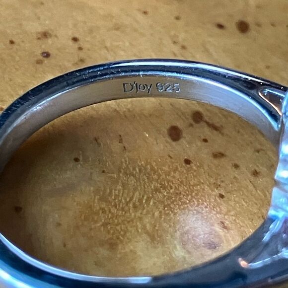 Lab Created Red Sapphire Sterling Silver Cocktail Ring - Picture 6 of 9